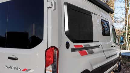 Heckverbreiterung, Fenster, Campingbus Heckverbreiterung, Fenster, Campingbus