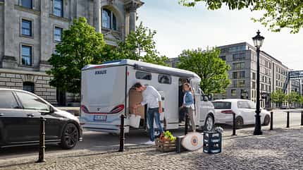 Knaus, CUV, Cuvision, VW T6.1 Außenansicht, VW T6.1, Packen