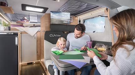 Knaus, CUV, Cuvision, VW T6.4 Sitzgruppe, Durchschuss, Familie, Camper