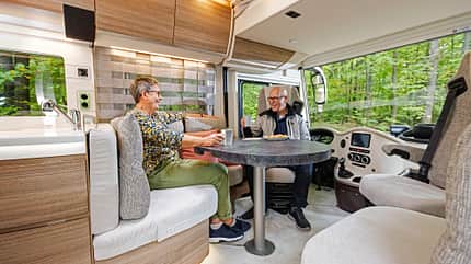 Test, Wohnmobil, Concorde Test Concorde Credo Sitzgruppe