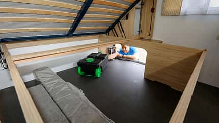 La Mancelle packt beim Elegance 490 CB, Supercheck La Mancelle Elegance 490 CB Stauraum