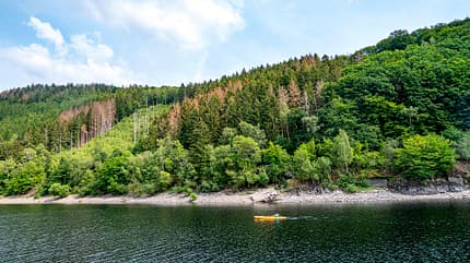 Aachen und Eifel See