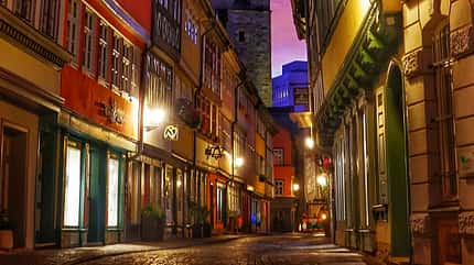 Winterreise, Ausflug, Deutschland Erfurt