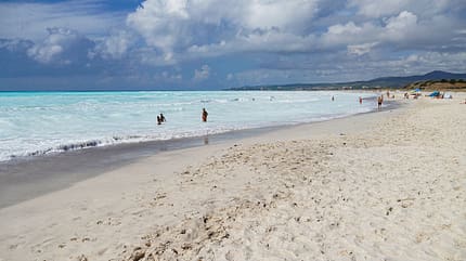 Südliche Toskana, Stand, Landschaft, 3 VT 3 VT Südliche Toskana Die Spiagge Bianche,