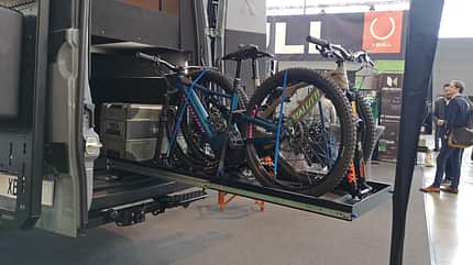 X-Bull Sprinter (2023) Heckauszug, Fahrrad, Transport, Befestigung
