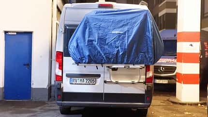 Zubehšr, FahrradschutzhŸllen Zubehšr Abdeckplanen fŸr FahrradtrŠger Fritz Berger 2 HŸlle