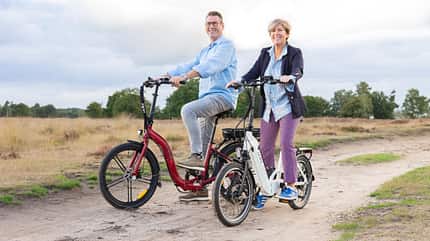 elektrisch, fahrräder, lacros Elektrische Fahrräder von Lacros - Stabilität