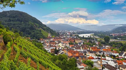Stellplatz an der Weinstube Schalkhaus, Bayern Stellplatz an der Weinstube Schalkhaus Klingenberg am Main f