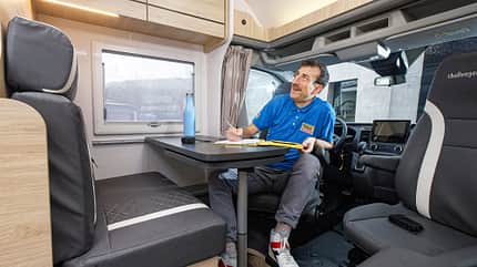 Etrusco V 6.6 SF, Challenger S 217 GA, Vergleichstest f Challenger S 217 GA Sitzgruppe