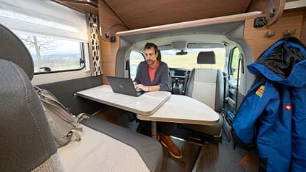 Knaus Tourer Van 500 MQ 2023, Quickcheck f Knaus Tourer Van 500 MQ Sitzgruppe