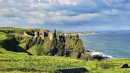 Irland, Reise, Camping Irland Reise Steilkueste f