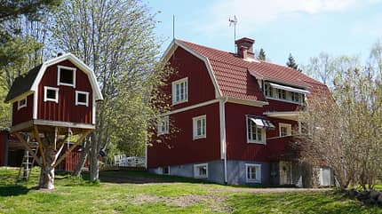 Camping Vaestanviksbadets f Schwedenrot