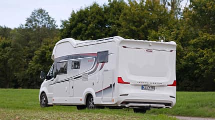Wohnmobil, Kabe Royal, Test Test Kabe Royal Totale hinten links