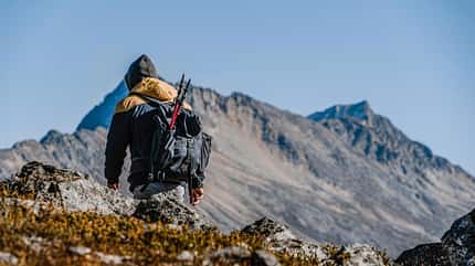 Yucon mit dem Van Wandern i