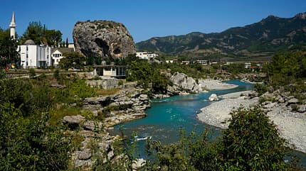 Albanien mit dem Campingbus See f