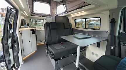 Karmann Duncan 545 (2023), Campingbus mit Bad Karmann Duncan 545 (2023) Innenraum f