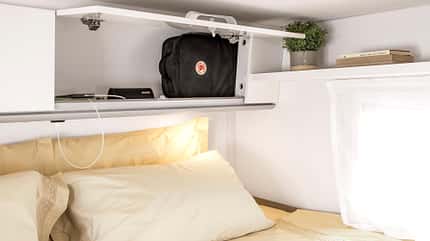 Etrusco V 6.8 SR (2023) Dachstauschrank