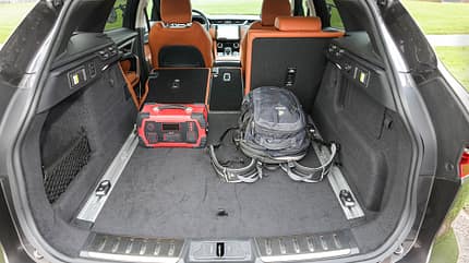 Zugwagen, Test, Jaguar Zugwagen Jaguar F-Pace Kofferraum