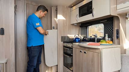 Sprite Cruzer 635 SR, Test Sprite Cruzer 635 SR Esstisch