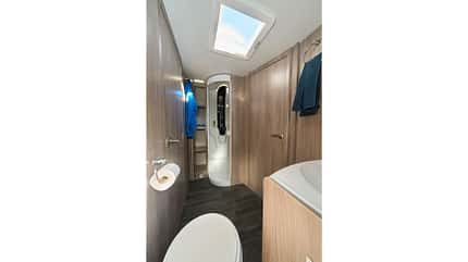 Sprite Cruzer 635 SR, Test Sprite Cruzer 635 SR Dusche