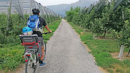 Reise Trentino Valsugana Radweg