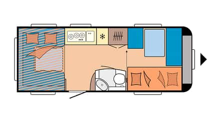 Caravans mit Kinderzimmer Hobby