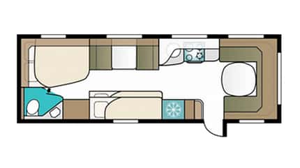Caravans mit Kinderzimmer Kabe