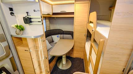 Caravans mit Kinderzimmer Knaus