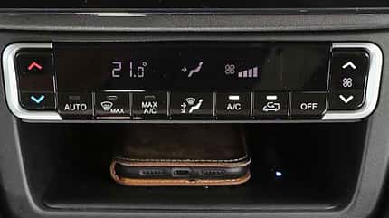 Fiat Ducato (2022), Fahrbericht, Basisfahrzeug, Modell Cockpit, Heizungsbedienung, Fiat Ducato (2022)