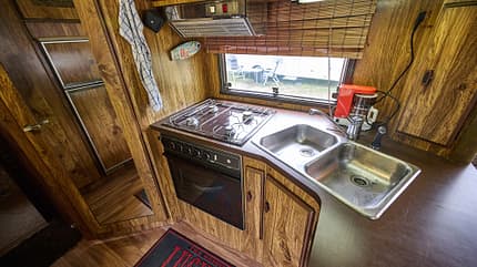 Hymer 900 (1980), Oldtimer Hymer 900 (1980) Kueche f
