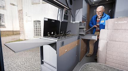La Strada Avanti H Plus, Weinberg X-Cursion Van 500 TL, Vergleichstest La Strada Kueche f