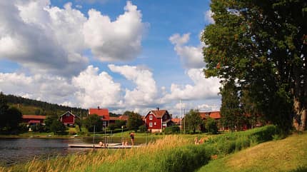 Dalarna, Schweden SchwedenhŠuser