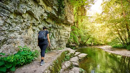 Natur, Wutanschlucht, Schwarzwald, Frühling Wutanschlucht, Schwarwald, Wandern