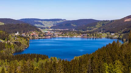 Schwarzwald, Luftbild, Titisee Titisee, Schwarzwald, Panorama
