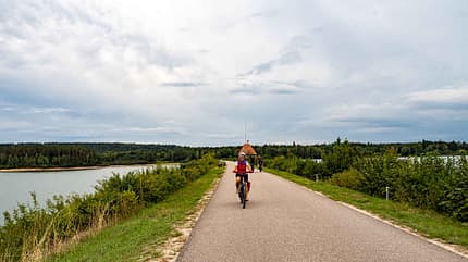 Nuernberg, Fraenkisches Seenland, Bayern Nuernberg Reise Radweg