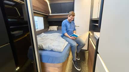 Knaus Azur 500 FU, Knaus, Test Supertest Knaus Azur