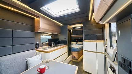 Knaus Azur 500 FU, Knaus, Test Knaus Azur 500 FU Kueche