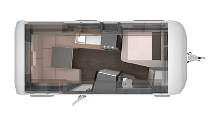 Knaus Azur 500 FU, Knaus, Test Knaus Azur 500 FU Grundriss