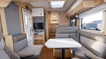 Hymermobil, Hymer, Oldtimer Hymermobil Sitzecke f
