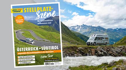 Titelbild, Österreich, Stellplätze Titelbild, Stellplatz-Szene, Österreich