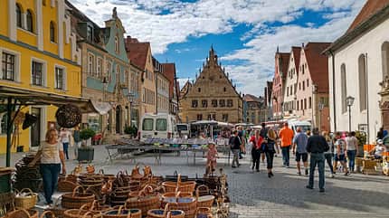 Nuernberg, Bayern, Reise Nuernberg Reise Weissenburg