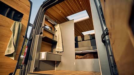 Campingbus Custom-Bus Camper XL, Campervan, Camper, Design Custom-Bus Camper XL Bad