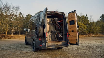 Campingbus Custom-Bus Camper XL, Campervan, Camper, Design Custom-Bus Camper XL Fahrradtransport