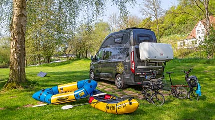 Wasserwandern, Kanu, Kajak, paddeln Wasserwandern Camping i