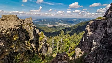 Natur, Schwarzwald, Aussicht, Baden-Wuerttemberg, Berge, Content 2021, Felsen, Kandel, Kraftorte, Rheintal, Schwarzwald, Wandern Deutschland, Baden-Württemberg, Schwarzwald, Kandel