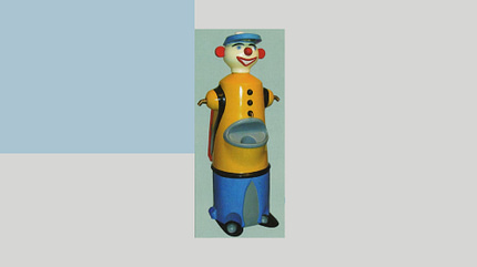 Zubehšr der letzetn 40 Jahre, 40 Jahre promobil Vintage Zubehoer Clown