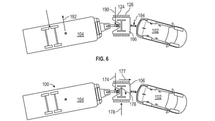 schematische Darstellung, Patent, GM, Zugkraftverstärkung Patentzeichnung