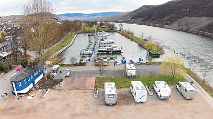Stellplatz, Rheinland Pfalz, Mittelmosel Stellplatz Marina Mittelmosel