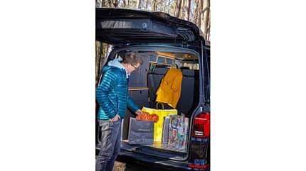 Roehn Camp Ultimate (2023), Campervan Rhoen Camp Ultimate Stauraum f