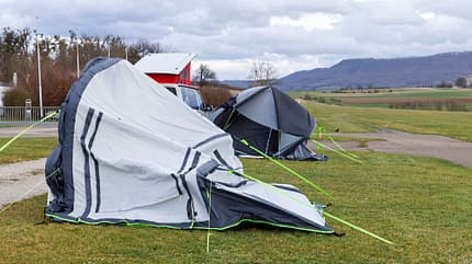 Vorzelte, Test Vorzelte Test Regen f